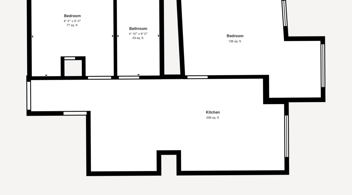 1806 I St NE 10 2 Bed 1 Bath - Floor 1