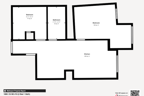 1806 I St NE 10 2 Bed 1 Bath - Floor 1
