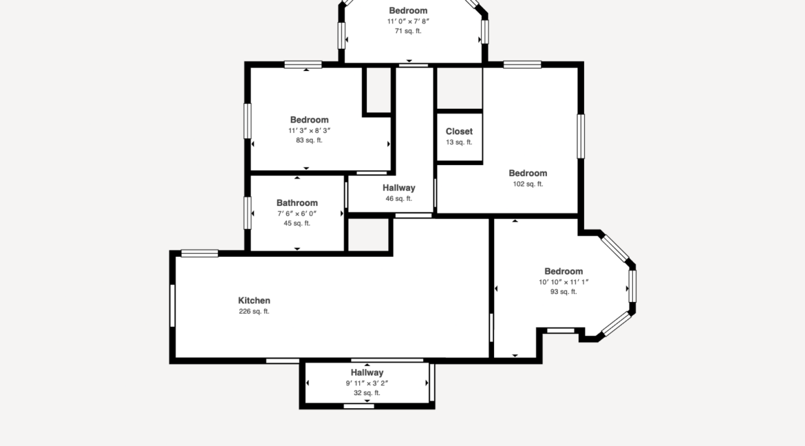 2925 Pennsylvania Ave SE 106 4 Bed 1 Bat - Floor 1