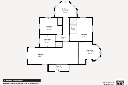 2925 Pennsylvania Ave SE 106 4 Bed 1 Bat - Floor 1